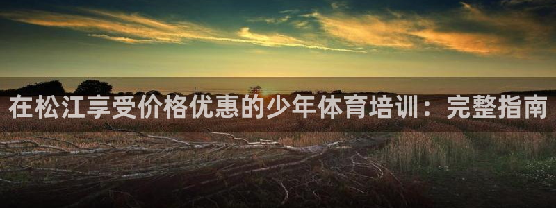 欧陆娱乐脚本：在松江享受价格优惠的少年体育培训：完整