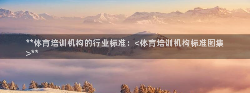 欧陆娱乐平台咋样啊安全吗：**体育培训机构的行业标准：<体育