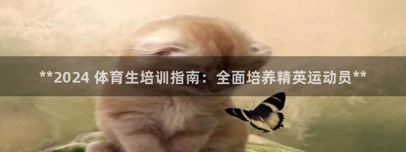 欧陆娱乐平台官网：**2024 体育生培训指南：全面