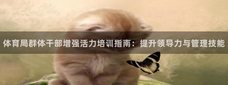 欧陆娱乐是正规吗?：体育局群体干部增强活力培训指南：