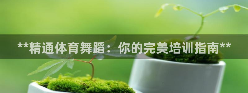 欧陆娱乐登录注册平台：**精通体育舞蹈：你的完美培训指南**